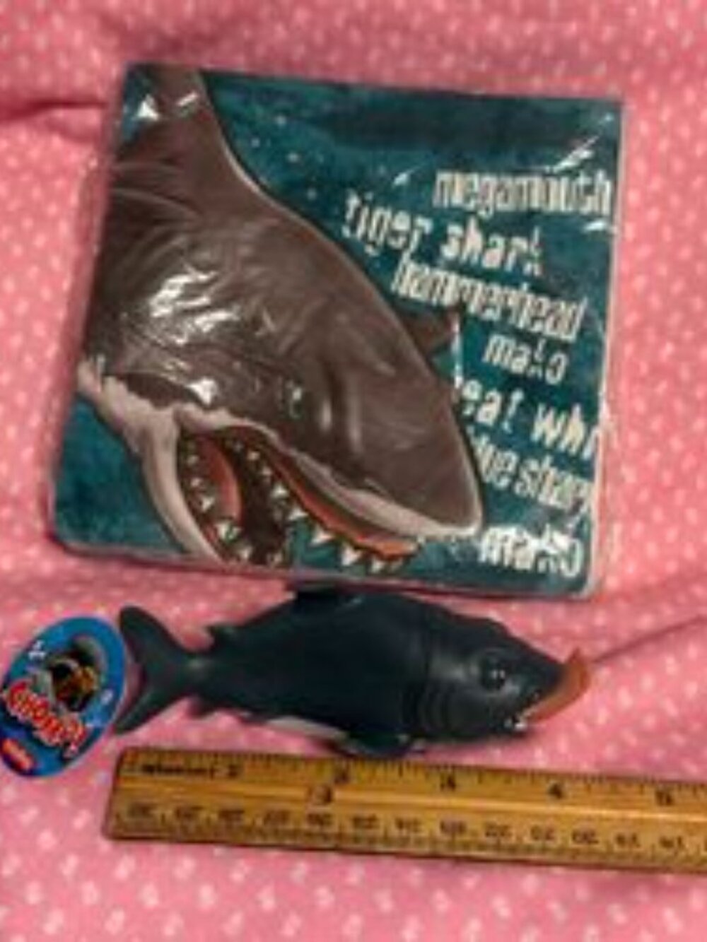 Shark Napkins And Toy